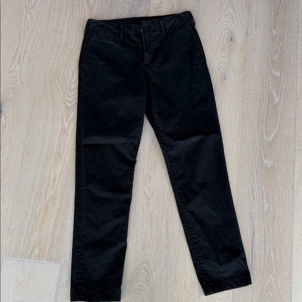 American Eagle black chinos